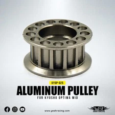 Yeah Racing KYOP-025GM Aluminum Pulley for Kyosho Optima Mid