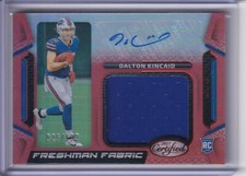 2023 Certified - DALTON KINCAID - #5 Freshman Fabric Signatures RED / 199