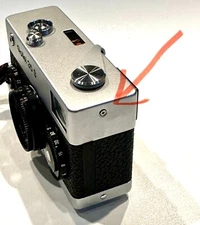 Rollei 35 Top Cover Side Screws 2 pcs Stainless Steel Made in Germany