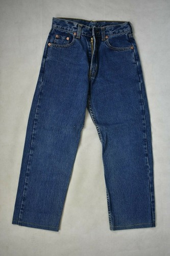 Levi's Jeans Levis per Bambina Ragazzina 9 10 11 12 Anni Vita Alta Vintage Usato - Picture 6 of 23