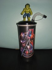 AVENGERS 4 – INFINITY WAR z figurką Hulka / topperem ZESTAW KINO kubek do picia NOWY