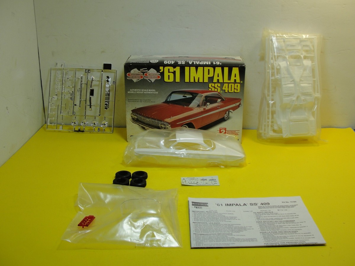 61 IMPALA SS 409 モデルキット 1/25 Lindberg LINDBERG '61 IMPALA SS