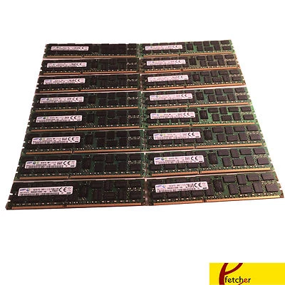 Memoria RAM Proliant DL360P DL380E DL380P DL385P DL560 G8 192 GB (12 x 16 GB) HP Foto 1 de 3