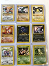Pokemon TCG Neo Genesis Set  "Pick Your Card" Non Holo Vintage 2001 LP/NM