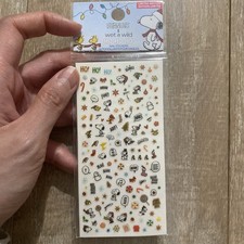 Pegatinas de uñas Wet n Wild Peanuts Snoopy Ho Ho Navidad edición limitada NUEVO