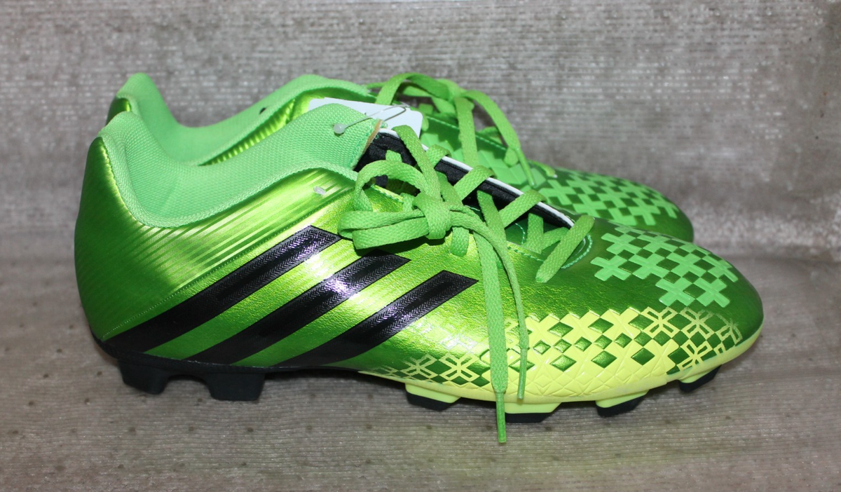 Adidas Mens Rare Predator LZ TRX FG Q21649 Green Soccer Cleats