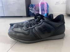 Hogan Pelle  Blu Casual Hogan Uomo 42  TG 8 in buono stato