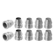  10 Pcs Axe Wedge Kit Handle Wedges Hammer Metal Fixing Accessory