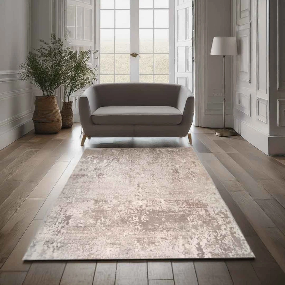 Lorenz Rug – Cream and Beige 5959A – Turkish Area Rug for Bedroom, Living Room - Image 4 of 4