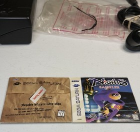 Sega Saturn MK-800000A Console In Original Box With Cables Controller Discs