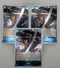 3x Playset Vista R OP13-046 Carrying on His Will One Piece Near Mint Pack Fresh!