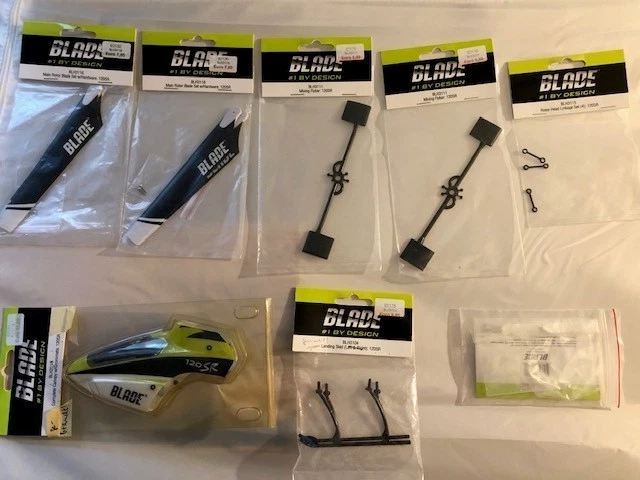 RC Hubschrauber Blade 120 SR mit vielen Ersatzteilen - Bild 3 von 3