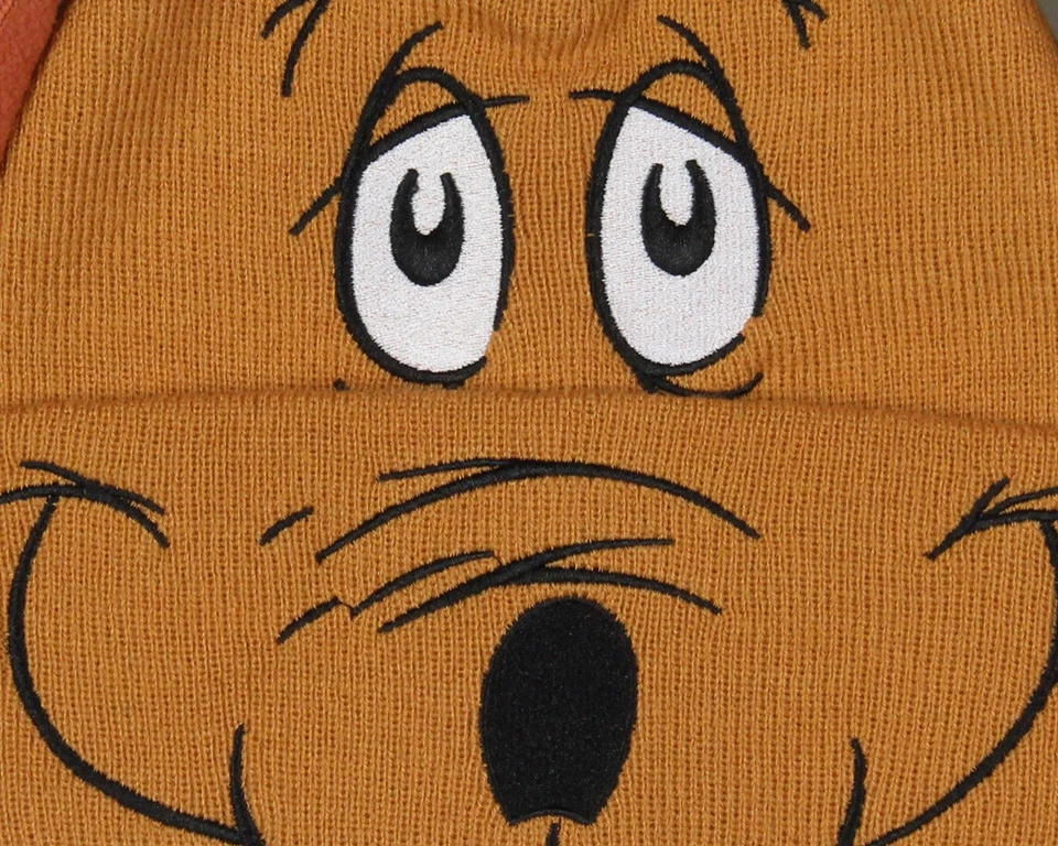 Gorro Dr. Seuss Max diseño de cara bordado con fieltro 3D orejas flojas gorro Foto 2 de 4