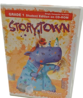 Harcourt Storybook Grade 1 Student Edition on CD-Rom 2008 5 Disc Set