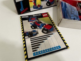 LEGO TECHNIC: Universal Set (8035) 100% W/ Instructions & Box + 8700 Incomplete