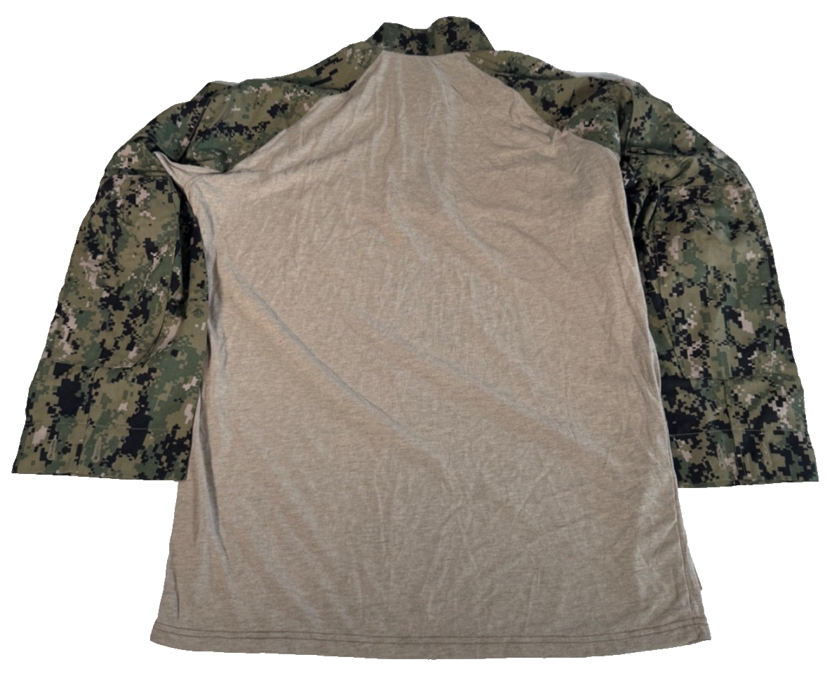 New USN US Navy FROG FR Combat Ensemble Shirt AOR2 X-Large Regular