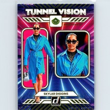 2025 Panini WNBA Donruss - Skyler Diggins #7 - Tunnel Vision Press Proof - Storm