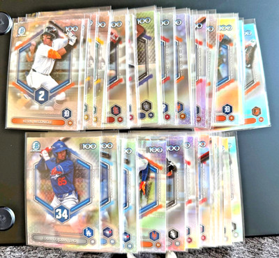 2026 Bowman Chrome Scouts TOP 100 - Pick your Card / Complete your Set