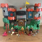 Vintage 2005 Great Adventures Fold & Carry Castle Playset, Knights, Horses, King