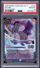 2026 Disney Lorcana Winterspell Eeyore In the Way Enchanted 226 PSA 10 GEM MINT