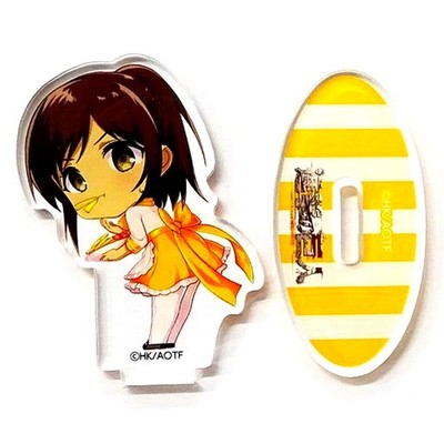 Sasha Bluse AoT x CHARAUM CAFE Mini Figur Acryl Ständer Gruppe A Japan C687