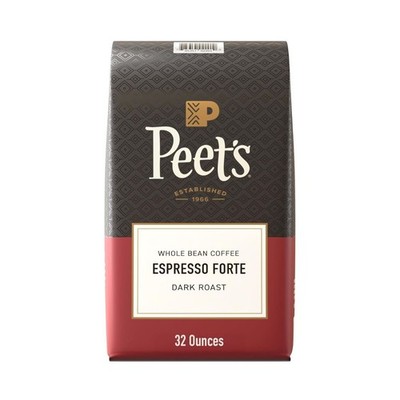 Peet's Coffee, Dark Roast Whole Bean Coffee, 100% Arabica Coffee - Espresso Fort