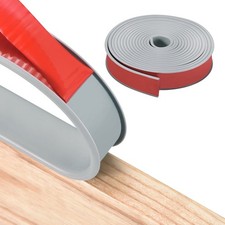 16Ft U-Shape Edge Banding Self Adhesive Edge Protector Gray 32mm / 1-1/4"