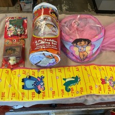 Girls Rare Dora The Explorer Lot Of Bedroom Things Girls Rare Dora The Explorer Lot Of Bedroom Things - Image 1