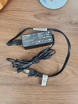 Lenovo 20V Laptop Charger Adapter Black (Model ADLX45DLC2A)