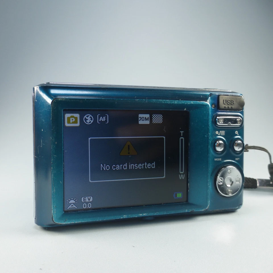Polaroid Digital Camera iX828 20.1MP Blue Tested - Image 3 of 4