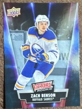 Upper Deck 2024 National Hockey Card Day Victory Rookie Zach Benson #V-16 Sabres