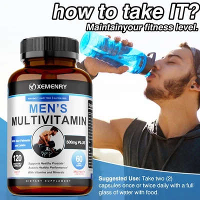  Multivitamin Für Männer – Prostata, der Muskulatur und des Energieniveaus - Bild 1 von 4