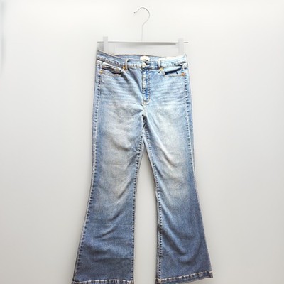 SOFIA Women s Light Wash Blue Bootcut Jeans Size 14 Mid Rise 5-Pocket