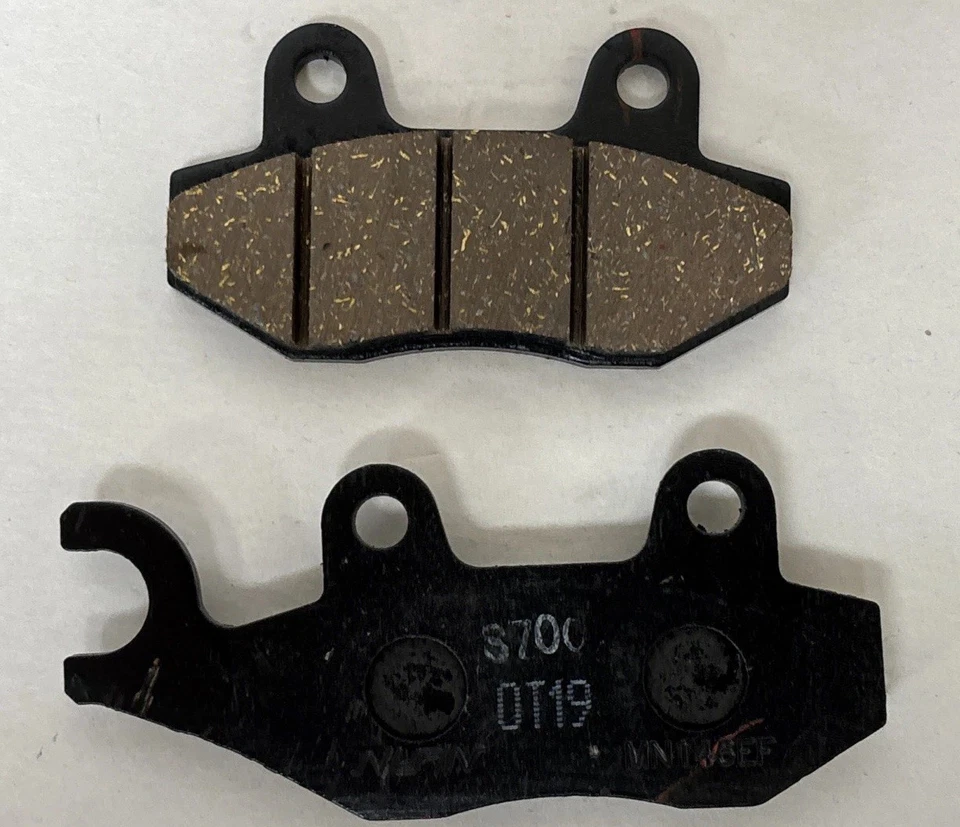 2009 Kawasaki Eliminator 125 передняя правая тормозная колодка в сборе (2) от оригинального производителя #43082-0085 #s442 - Изображение 3 из 4