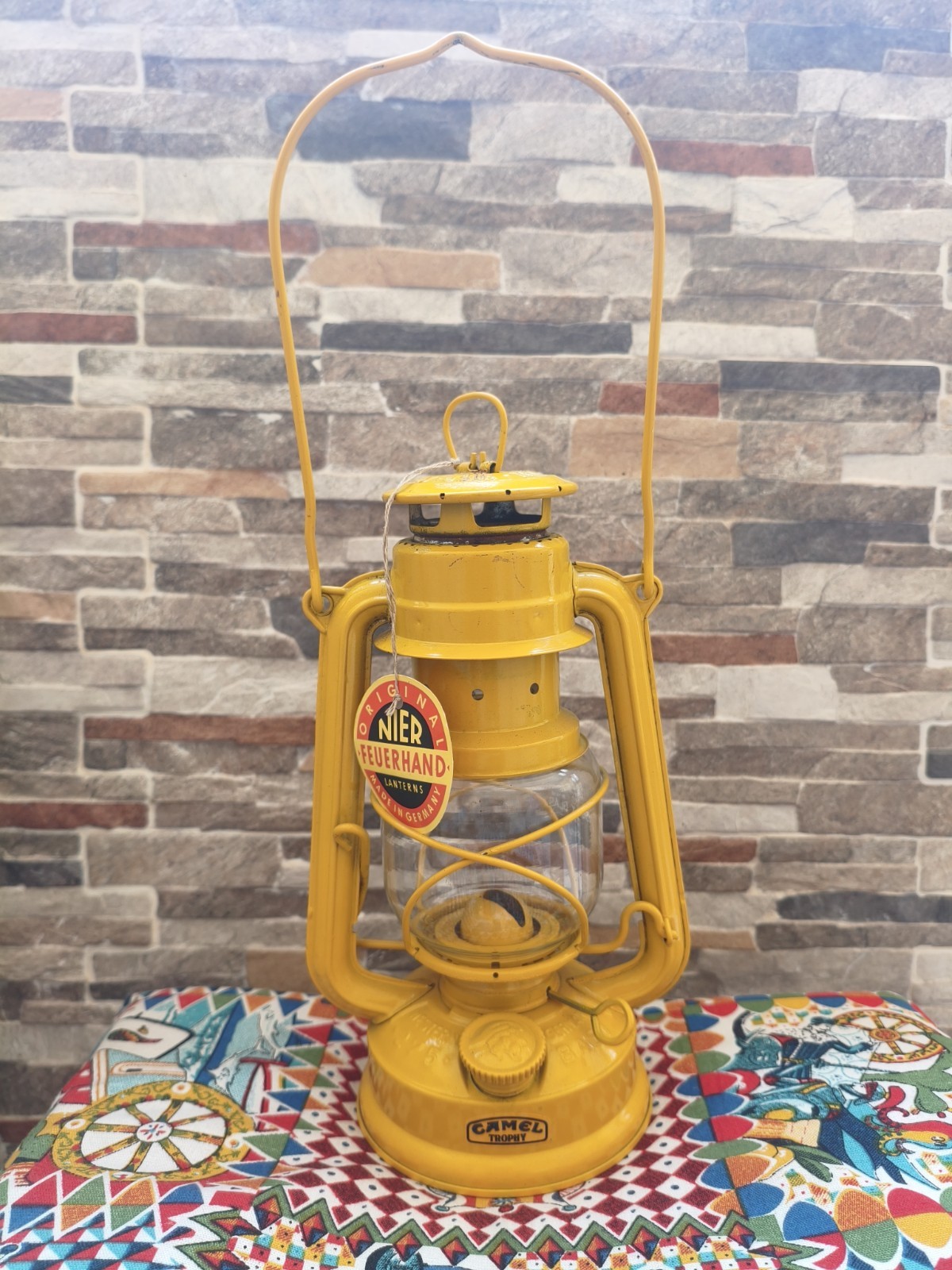 Lampada A Olio Vintage Camel Trophy Feuerhand