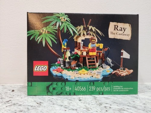 LEGO 40566 Ray the Castaway – Gift with Purchase Set – New & Sealed