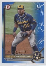 2022 Bowman Prospects Blue Border 108/150 Branlyn Jaraba #BP-15 u6m