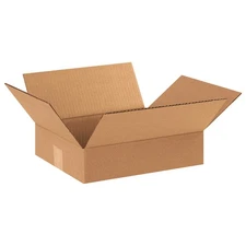 GRAINGER APPROVED 11R322 PK 25 Shipping Box,12x10x3 in 11R322