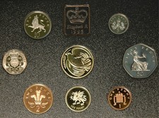 Royal Mint PROOF sets 1983 - 1999 Standard or Deluxe Choose Your Dates 50p £2