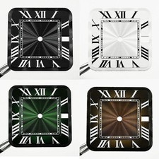27mm Square Dial Arabic Numerals Modified Watch Dial Fit NH35 NH36 Movement