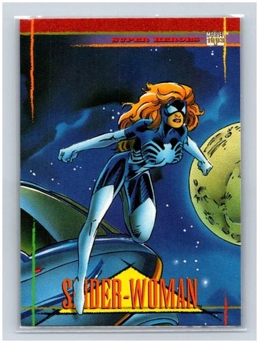 1993 Marvel Universe IV #65 Spider-Woman Super Heroes Skybox Julia Carpenter