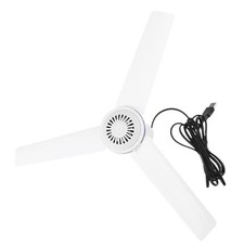 5V USB Ceiling Fan 19.7inch Portable USB Fan Mini USB Hanging Camping Tent Fa...