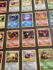 1st Edition Pokémon Card Lot Of 10 —WOTC, Base Set, Jungle, And Fossil.