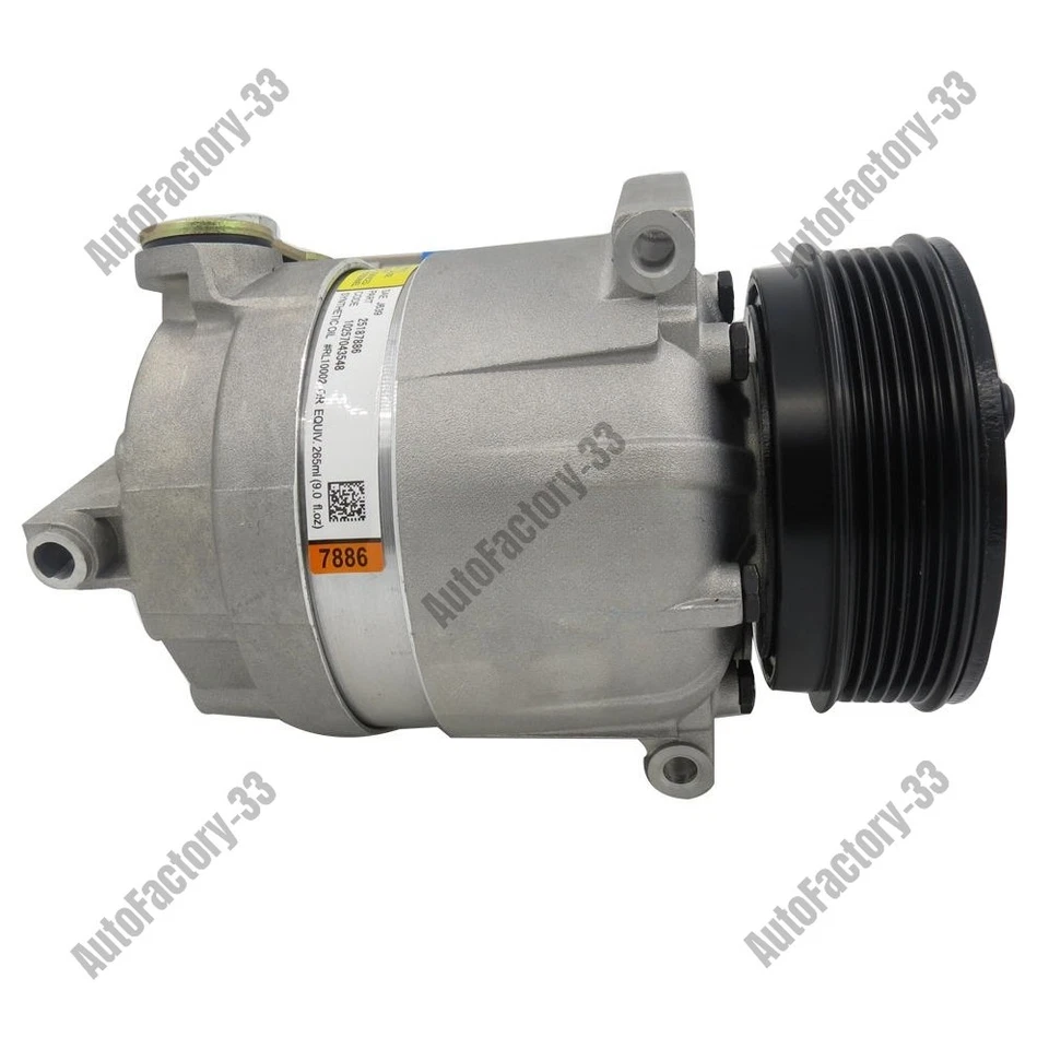 24427890 V5 AC Compressor suitable for Opel VECTRA B 1.6 2.0 Weida tablet Saab - Image 3 of 4