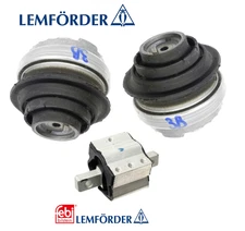 For Mercedes OES Engine Motor Mount Hydraulic + Transmission Mount 3pcs