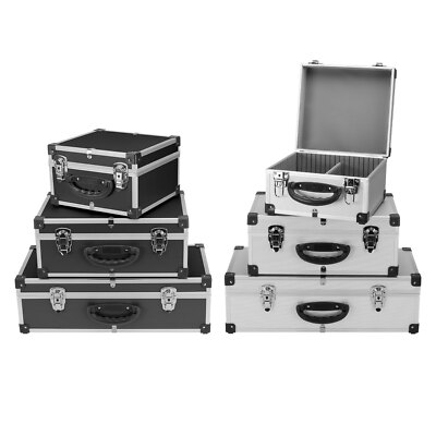 anndora  CD-Koffer für 40 / 60 / 80 CD's DJ-Case DVD Aufbewahrung abschließbar