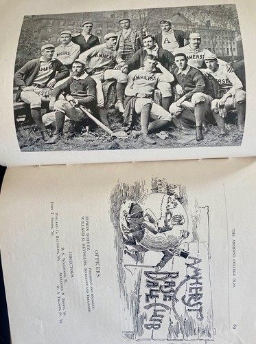 5 VERY OLD AMHERST OLIO BOOKS 1890 - 1894 - SEE PHOTOS - Picture 5 of 15