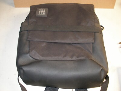 ''My Moleskine Notes'' Backpack, Black, New, 16'' x 15'' x 5''
