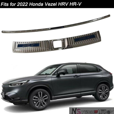 Honda HR-V Rear Bumper Protector Scuff Plate Trim Cover HRV / VEZEL Honda HR-V Rear Bumper Protector Scuff Plate Trim Cover HRV / VEZEL
