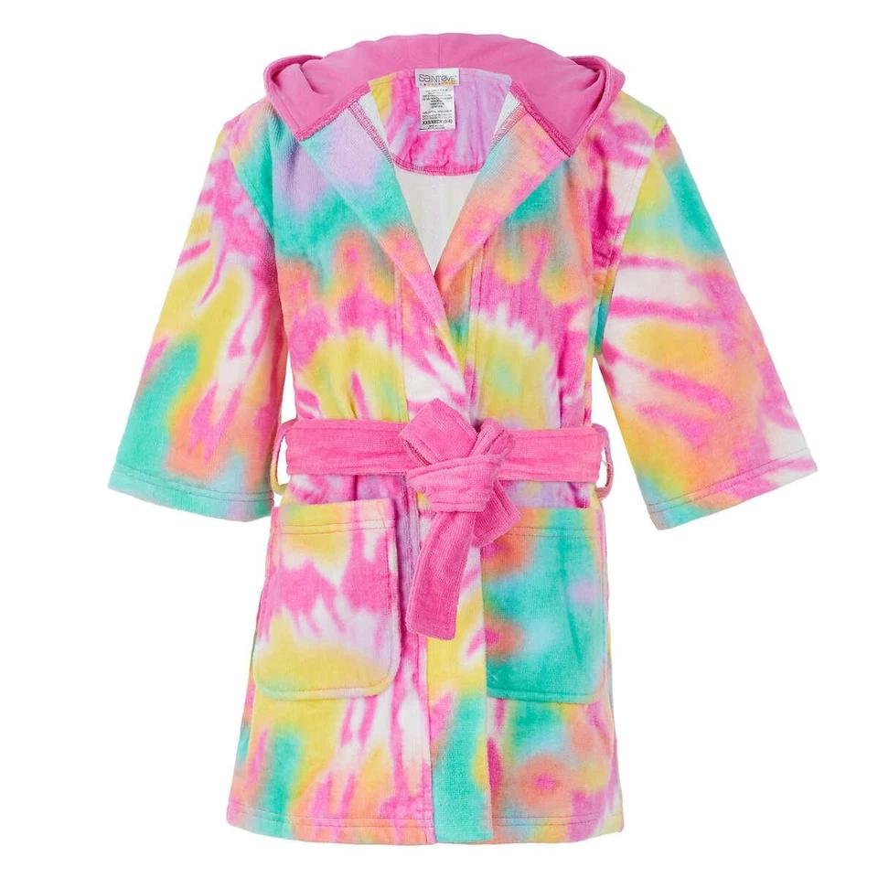 Bata de playa para niños Saint Eve, tinte flamenco talla XXS (3/4) - NUEVA CON ETIQUETAS Foto 3 de 4